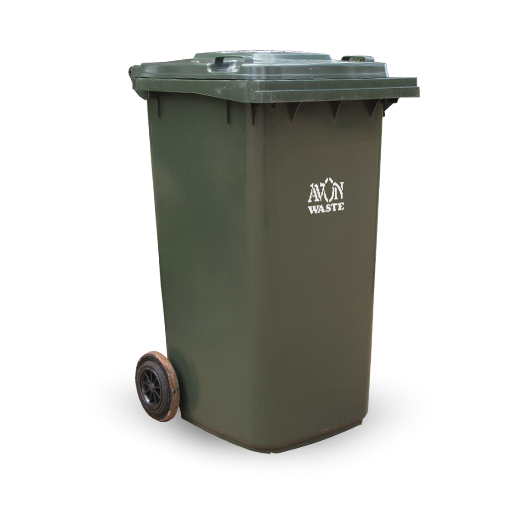 240L Wheelie Bin - Household Waste