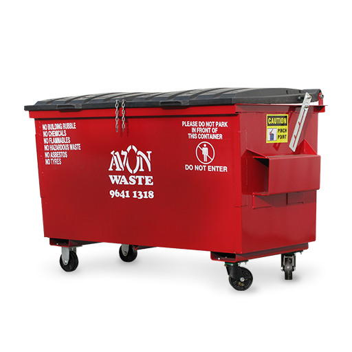 1.5m³ - Front Lift Bin<br/>(Equivalent to 6 Wheelie bins)