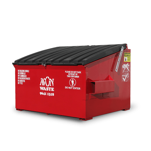 3.0m³ - Front Lift Bin<br/>(Equivalent to 12 Wheelie bins)