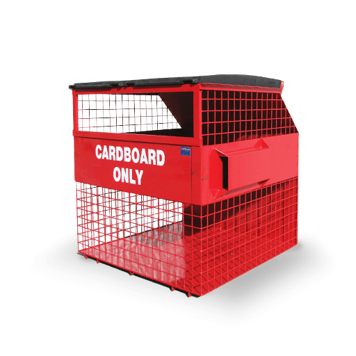 6.0m³ - Cardboard Only Bins<br/>(Equivalent to 25 Wheelie bins)